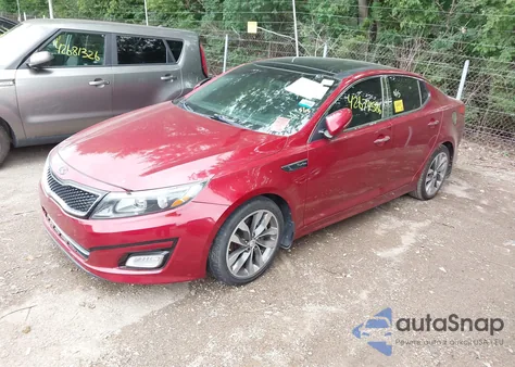 2014 Kia Optima Sx Turbo из США, поврежденный, VIN 5XXGR4A67EG318928
